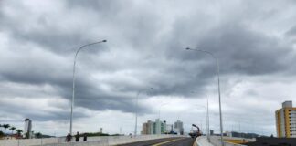 Ponte Andrea Volkmann funcionará em meia pista no final semana