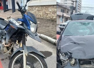 Acidentes movimentam equipes de socorro no sábado, 23