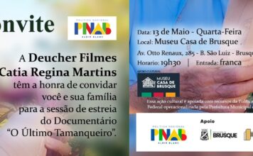 Museu Casa de Brusque recebe lançamento do documentário “O Último Tamanqueiro”