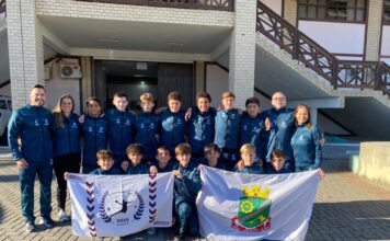 Brushand representa Santa Catarina nas finais do Campeonato Brasileiro Sub-12 de Handebol