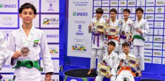 Brusquense conquista medalha de bronze no Campeonato Brasileiro Sub-15 de Judô