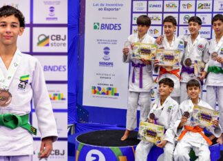 Brusquense conquista medalha de bronze no Campeonato Brasileiro Sub-15 de Judô