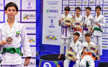 Brusquense conquista medalha de bronze no Campeonato Brasileiro Sub-15 de Judô