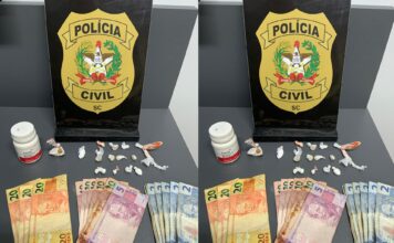 Polícia Civil prende realiza operação contra tráfico de drogas no Santa Luzia