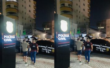 Polícia Civil recaptura foragido considerado de alta periculosidade, em Guabiruba