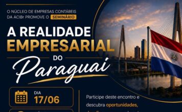 Seminário apresenta realidade empresarial do Paraguai a empresários de Brusque e região