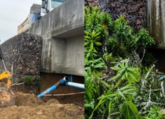 Rompimento de importante rede afeta abastecimento de água em bairros de Brusque nesta segunda-feira, 15