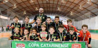 Brusque Futsal é campeão da 24ª Copa Catarinense de Futsal Sub-9