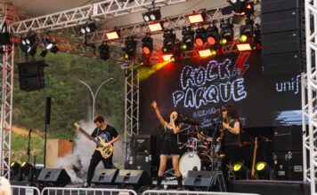 Rock no Parque promete agitar Guabiruba com mais de dez horas de música e atrações para toda a família