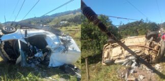 Homem morre após saída de pista e colisão contra poste na SC-414, em Navegantes