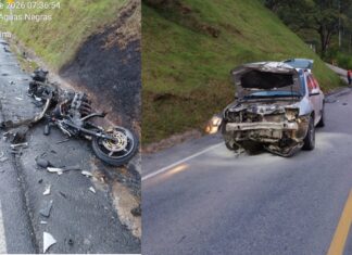 Motociclista fica gravemente ferido em acidente na entrada de Botuverá; polícia rodoviária atualiza boletim