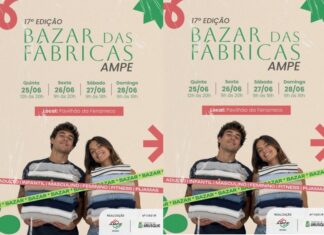 Bazar das Fábricas da AmpeBr inicia nesta quinta-feira, 25 de junho