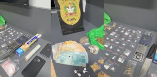 Polícia Civil realiza ação de combate ao tráfico de drogas no bairro Steffen