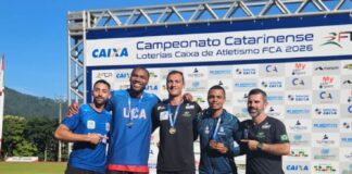 Atletas de Brusque conquistam medalhas no Campeonato Catarinense Adulto de Atletismo
