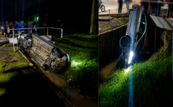 Morre homem que conduzia veículo que saiu da pista na Av. Primeiro de Maio