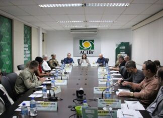Conselho Deliberativo da ACIBr debate construção do novo batalhão da PM