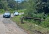 Motorista perde o controle e colide contra poste no bairro Nova Brasília