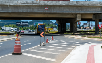 Trecho da Rodovia Antônio Heil passa a ter limite de velocidade de 100 km/h após revitalização