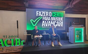 Almoço de Ideias da ACIBr reúne 250 lideranças e destaca obras, gestão e investimentos para Brusque