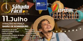 Sábado Fácil Especial Arraiá acontece neste dia 11 de julho