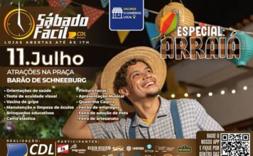 Sábado Fácil Especial Arraiá acontece neste dia 11 de julho