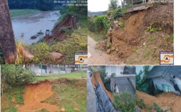Defesa Civil registra nove ocorrências e monitora elevação do Rio Itajaí-Mirim em Brusque