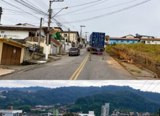 Caminhão perde força em subida e mobiliza GTB em Águas Claras