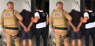 Policias Civil e Militar prendem suspeito de roubo em Guabiruba