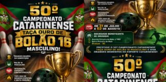 DaHora: Brusque recebe 50º Campeonato Catarinense Taça Ouro de Bolão 16 Masculino
