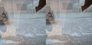 Boletim: Defesa Civil registrou granizo, ventania e 16 ocorrências em Brusque