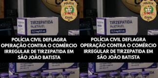 Polícia Civil deflagra operação contra o comércio irregular de tirzepatida em São João Batista