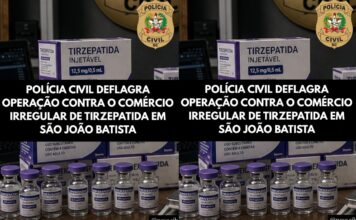 Polícia Civil deflagra operação contra o comércio irregular de tirzepatida em São João Batista