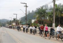 Pedala Cidade convida comunidade para passeio ciclístico em Guabiruba no dia 25 de julho