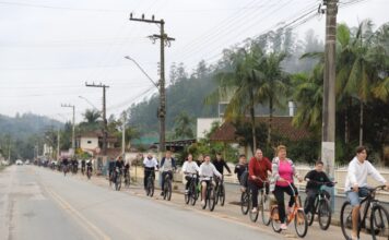 Pedala Cidade convida comunidade para passeio ciclístico em Guabiruba no dia 25 de julho
