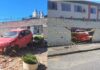 Motorista fica inconsciente após carro atravessar muro de escola em Brusque