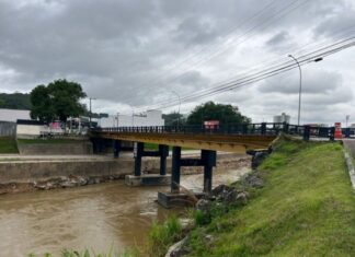 Ponte Arthur Schlosser será interditada para manutenção neste domingo (12)
