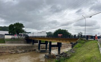 Ponte Arthur Schlosser será interditada para manutenção neste domingo (12)