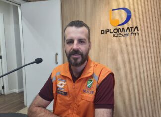 Diretor da Defesa Civil de Brusque fala ao Jornal da Diplomata; entrevista