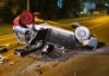 Colisão entre dois carros termina com capotamento em Botuverá