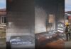 Incêndio atinge residência no bairro Dom Joaquim, em Brusque
