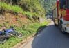 Motociclista fica ferido em acidente de trânsito na Avenida Primeiro de Maio