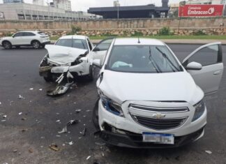 Bebê de 7 meses escapa ileso após colisão na Avenida Beira Rio graças ao uso correto do bebê-conforto