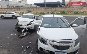 Bebê de 7 meses escapa ileso após colisão na Avenida Beira Rio graças ao uso correto do bebê-conforto