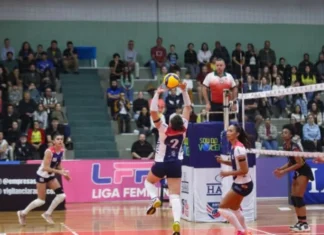Abel Moda Vôlei estreia com vitória por 3 a 0 no Campeonato Catarinense