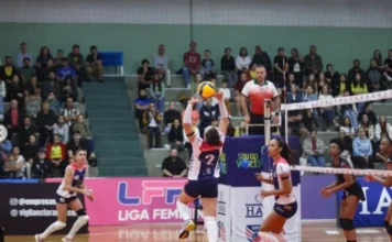 Abel Moda Vôlei estreia com vitória por 3 a 0 no Campeonato Catarinense