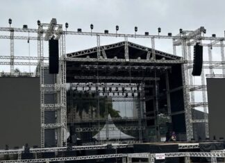 Atualização: Trabalhador fica gravemente ferido durante preparação para show de Michel Teló em Brusque