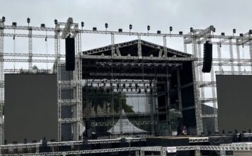 Atualização: Trabalhador fica gravemente ferido durante preparação para show de Michel Teló em Brusque