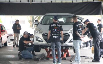 inspeção veicular gratuita atrai motoristas em Brusque