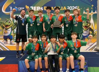 Handebol Brusque é vice-campeã no nacional dos Jogos Escolares Brasileiros (JEBs)