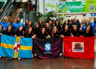 Trio brusquense integrou representação catarinense no campeonato Brasileiro Infantil Feminino